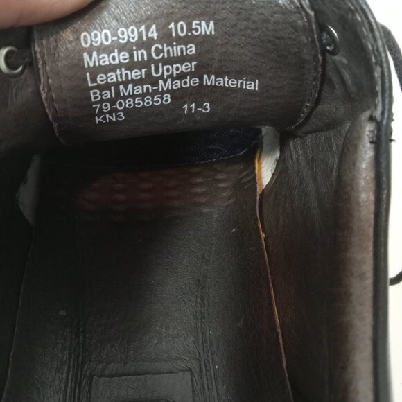 Dockers ACS Air Cushioned System Mens US 10.5 M Leather Shoes Loafers Black - Picture 8 of 14